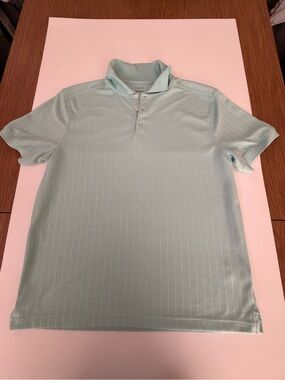 Haggar Aqua  Short-Sleeve Polo